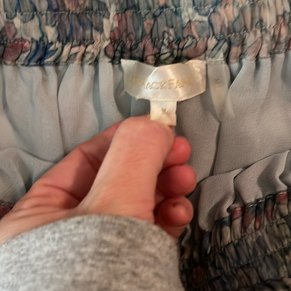 LoveShackFancy‎ Skirt Benicia Ruffle Mini in Mystical Foliage - Picture 4 of 5